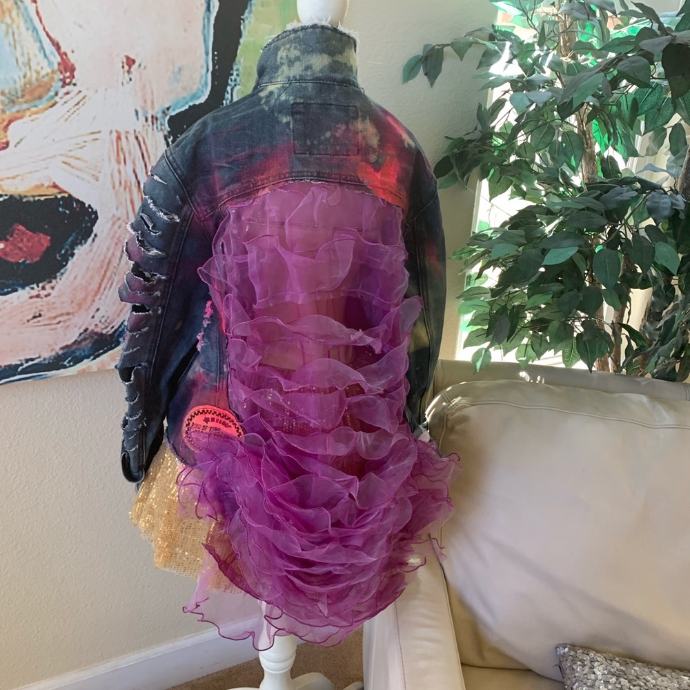 Tutu jean jacket